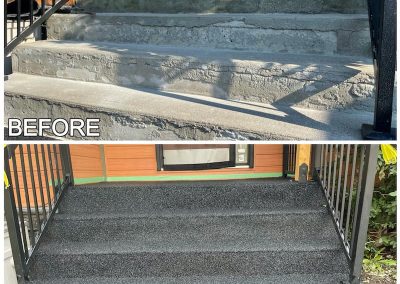 Stairs Rubber Crumb Paving