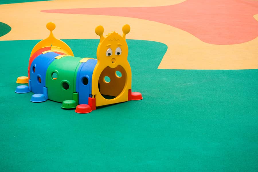 child safe playground surface